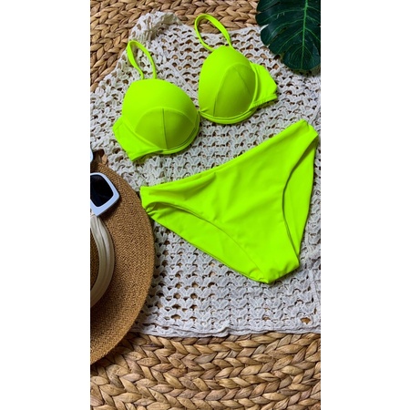 [Hàng có sẵn ] Bikini 2 mảnh gọng nâng ngực full màu 2 mẫu