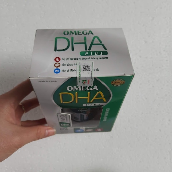 Viên uống OMEGA DHA PLUS - giúp bổ mắt, tăng cường thị lực