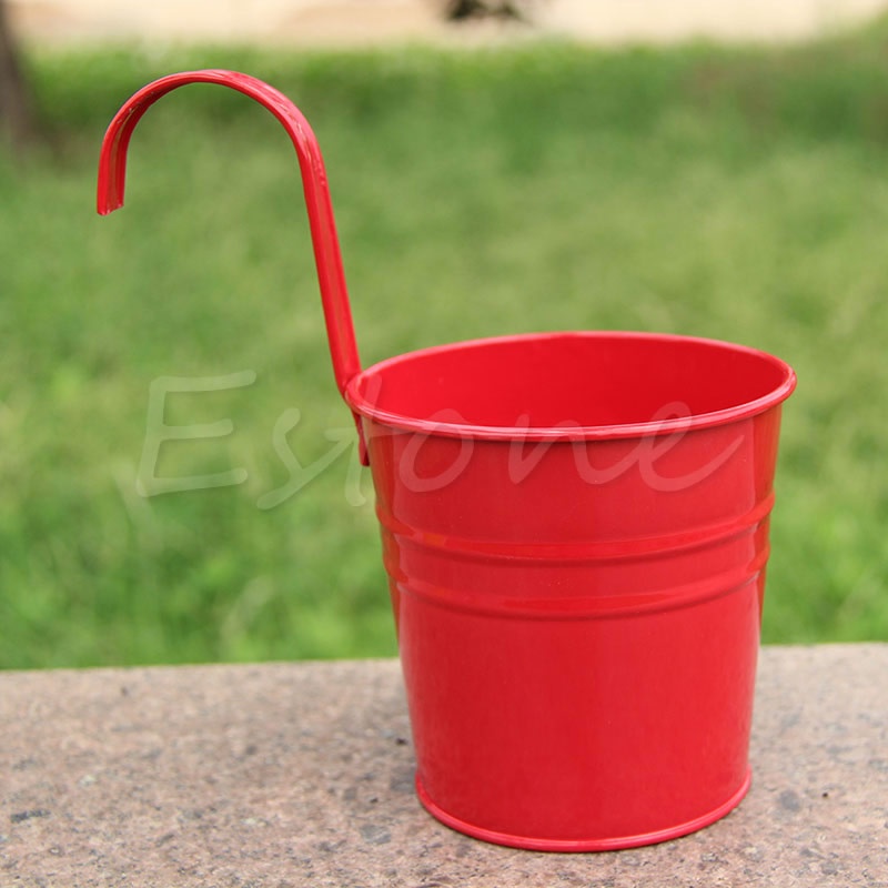 Chậu Hoa Treo Ban Công Bằng Sắt Độc Đáo Trang Trí Nhà Cửa