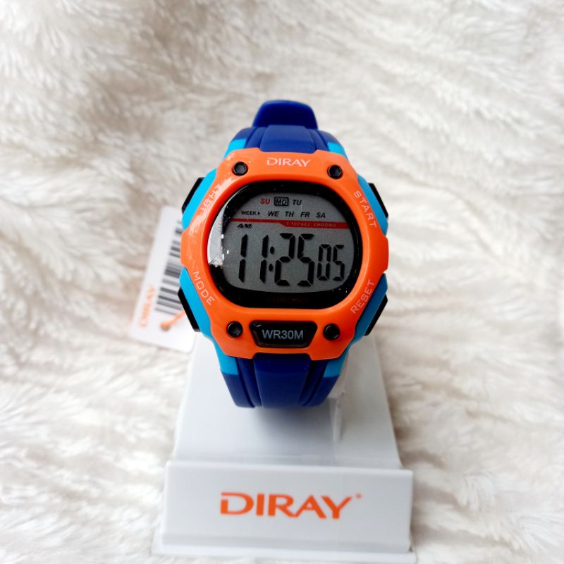 Đồng hồ trẻ em điện tử Diray  hàng cao cấp có bảo hành, dây silicon