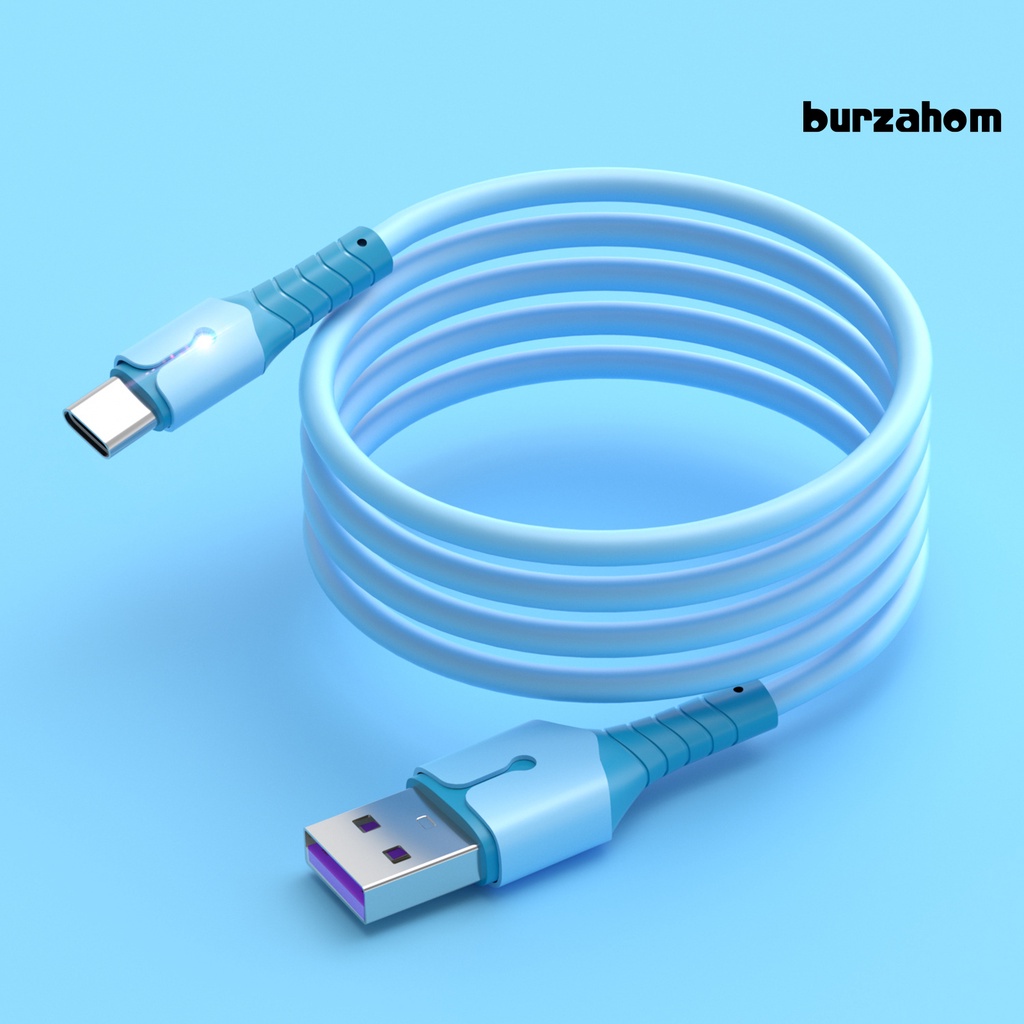 Dây Cáp Sạc Nhanh Type-C 5A TPE Silicone Dẻo Cho Điện Thoại Di Động