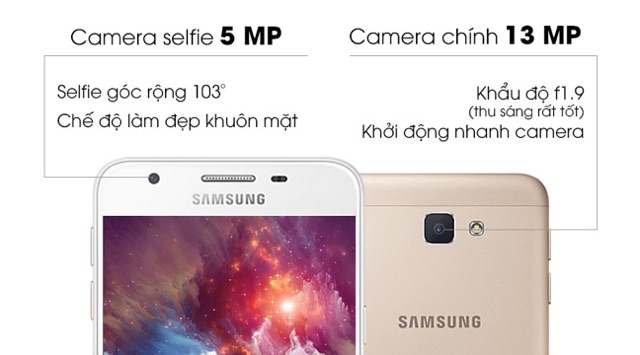 Điện Thoại Samsung Galaxy J5 PRIME . chính hãng, Máy cũ đẹp 95%.