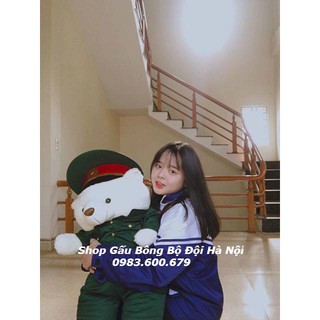 Gấu Bông Bộ Đội Lục Quân 90 cm