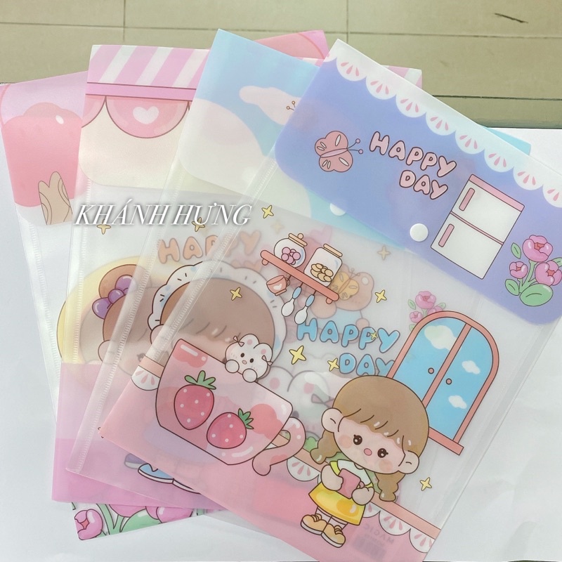 Bìa đựng hồ sơ A4 hình dễ thương