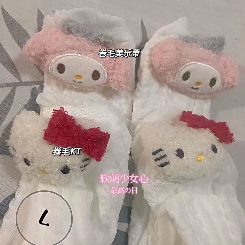 SANRIO Ghim Cài Áo Đa Năng Hình Hello Kitty Xinh Xắn