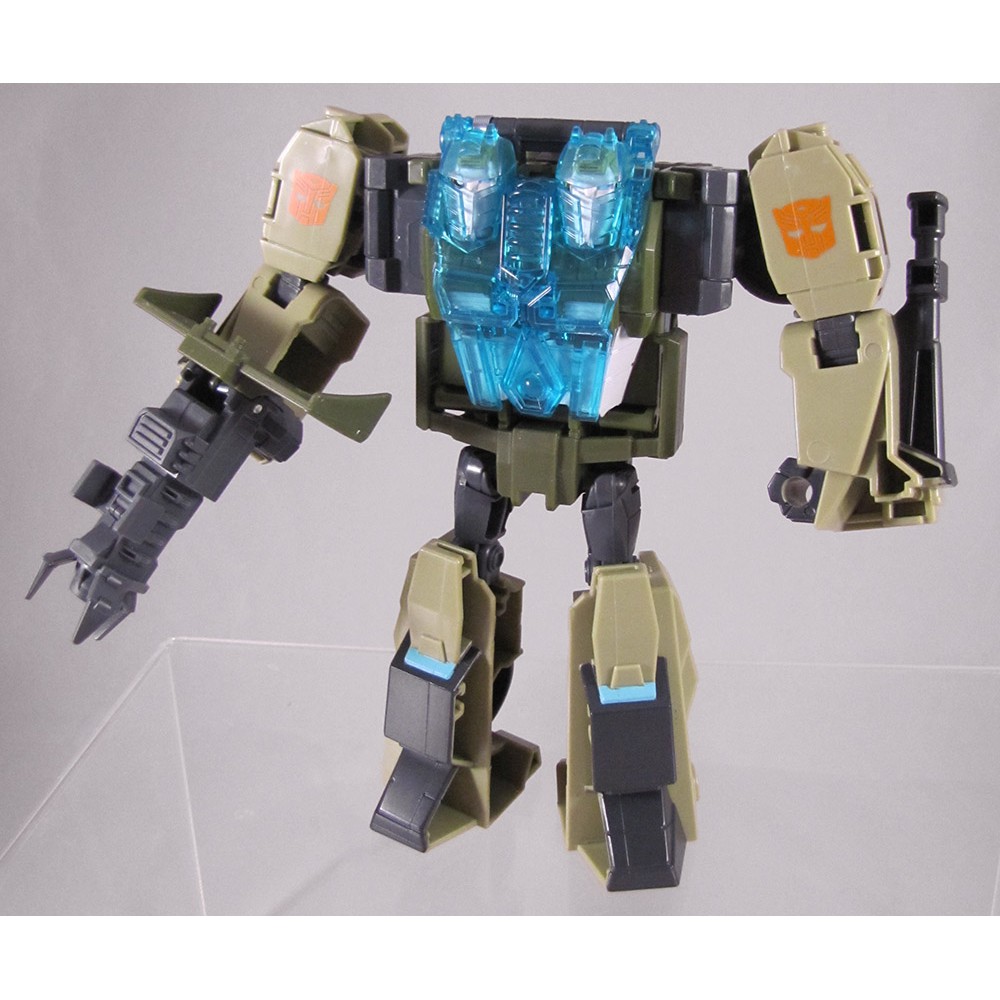 Mô hình Transformer robot biến hình cyberverse rack n ruin robot 2 đầu