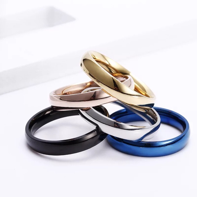 Titanium Steel Engagement Rings For Men And Women