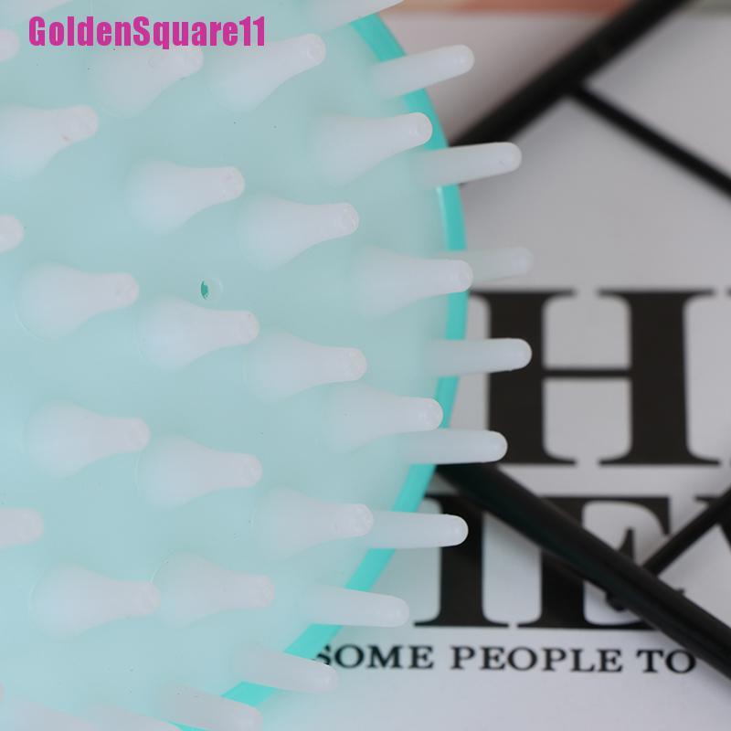 Lược Silicone Cầm Tay Mini Dùng Mát Xa Da Đầu