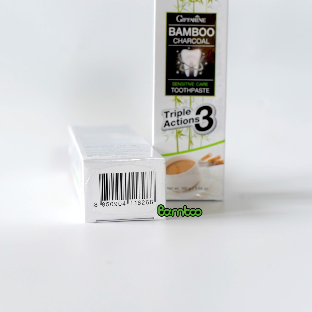 Kem đánh răng chiết xuất than tre 3 tác động 160g Thái Lan