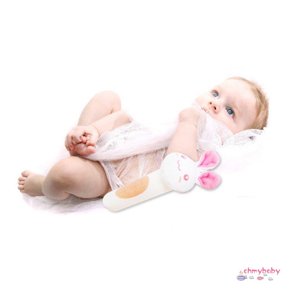 Đồ chơi lục lạc cầm tay hình thú nhồi bông dễ thương cho bé