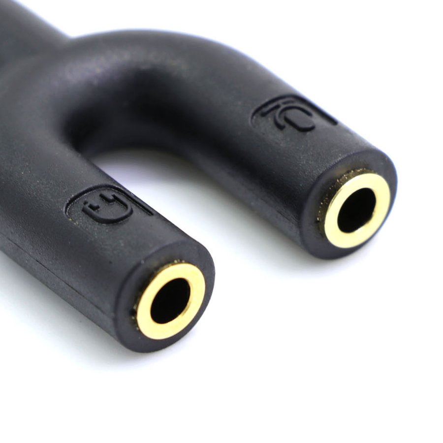 Giắc chia đầu cắm audio 3.5mm cho tai nghe