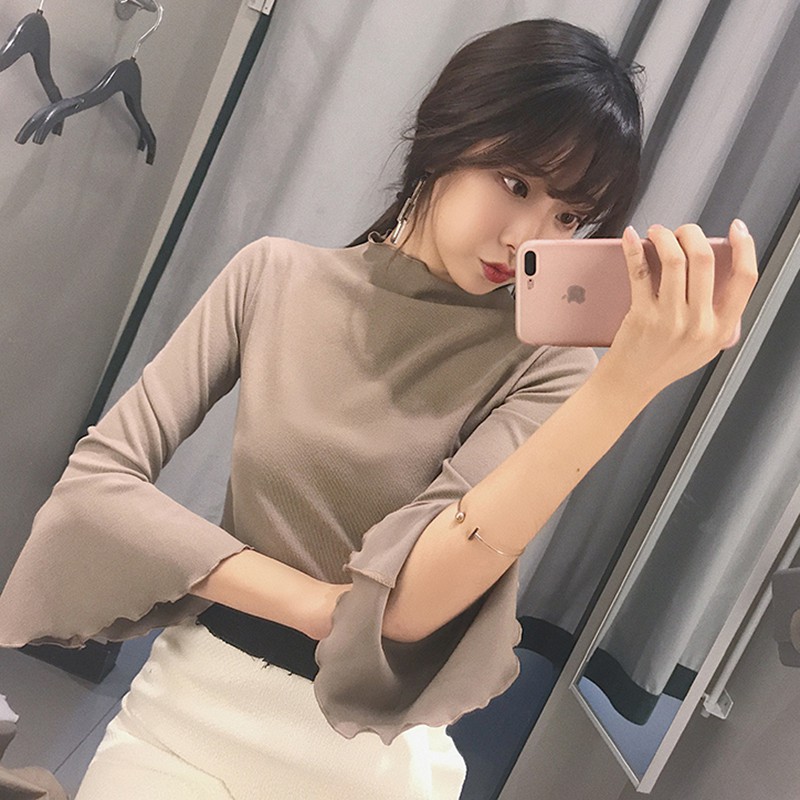 Hàng Sẵn_ Áo Thun Nữ Tay Loa Ulzzang