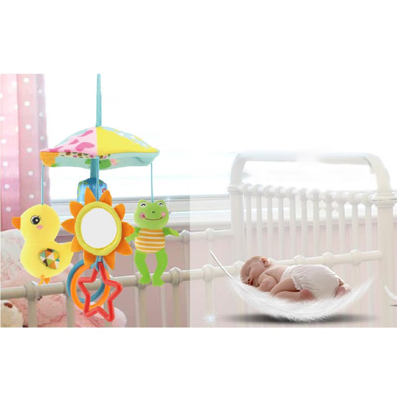 Đồ Chơi Treo Xe Đẩy Em Bé Hình Động Vật Dễ Thương