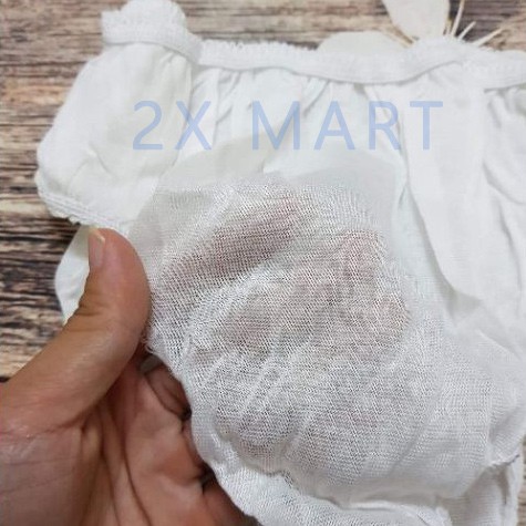 Quần lót vải giấy cotton Sozo Túi Cam (Set 5 Quần) Mềm Nhẹ Thoáng Mát Sử dụng 1 lần - 2X MART
