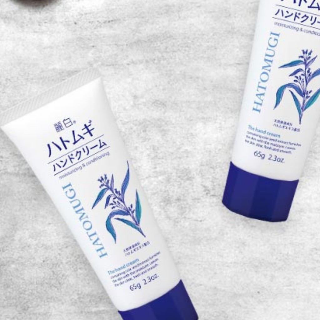 Kem Dưỡng Da Tay Hatomugi Hand Cream 65g