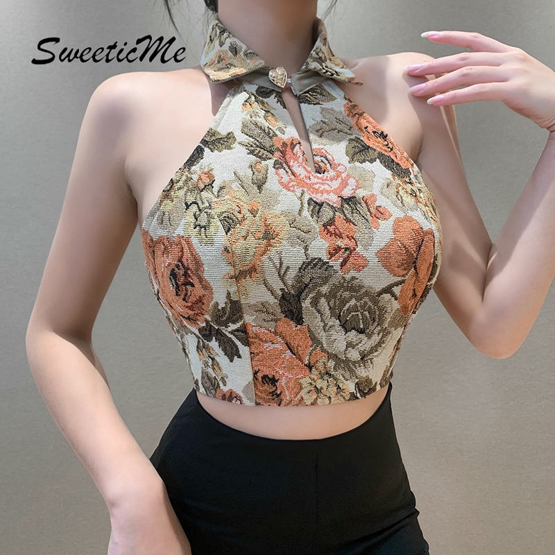 Áo Nữ Không Tay Hở Vai Họa Tiết Kẻ Ô Vuông Thời Trang Mới | BigBuy360 - bigbuy360.vn