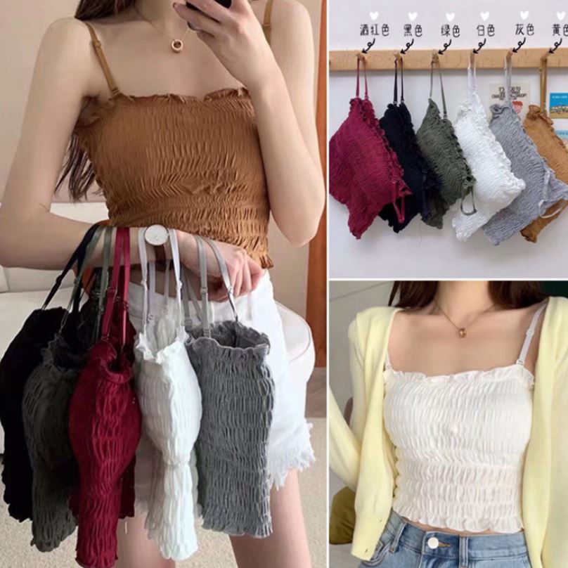 Áo 2 dây nữ cao cấp sexy quyến rũ Sumio_offical bra quây có đệm ngực không gọng hai 2 dây tập gym học sinh ao lot nu
