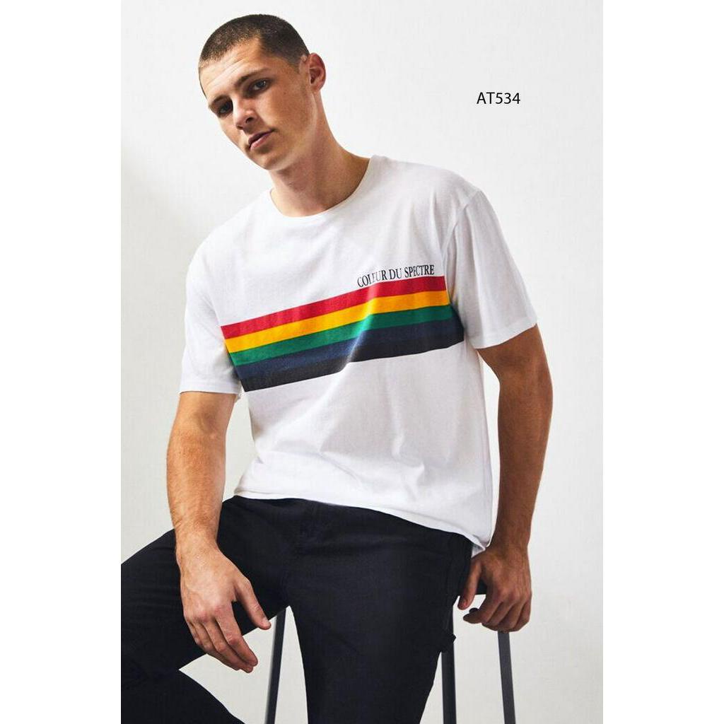 Áo thun PS Unisex Rainbow