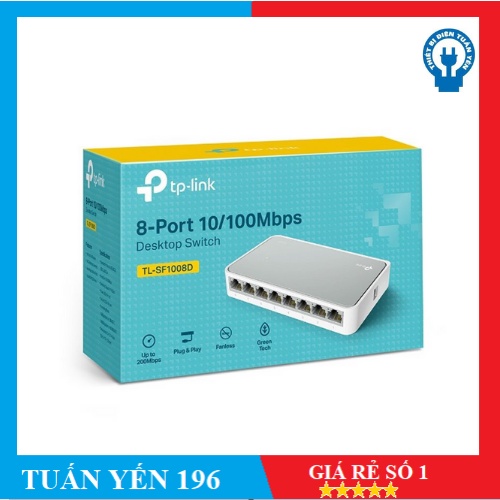 Bộ chia mạng Switch 8 port Tp - Link TL-SF1008D Chính Hãng