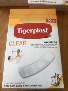 Băng dán cá nhân Tigerplast Clear