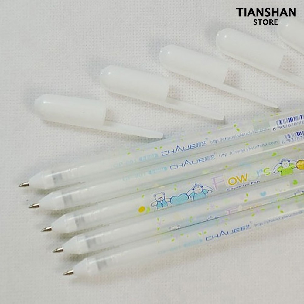 Bút Mực Gel Trắng Ngòi 0.8mm Cho Văn Phòng