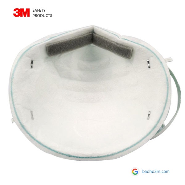 Khẩu trang 3M 1860 tiêu chuẩn N95 Singapore [Lẻ]-khẩu trang chống dịch, chống bụi mịn PM2.5 dùng cho nhân viên y tế | BigBuy360 - bigbuy360.vn