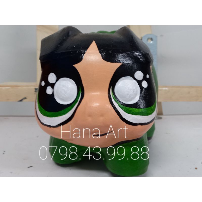 Heo Đất  Nhân Vật Cô Gái Siêu Năng Lực (The Powerpuff Girls).