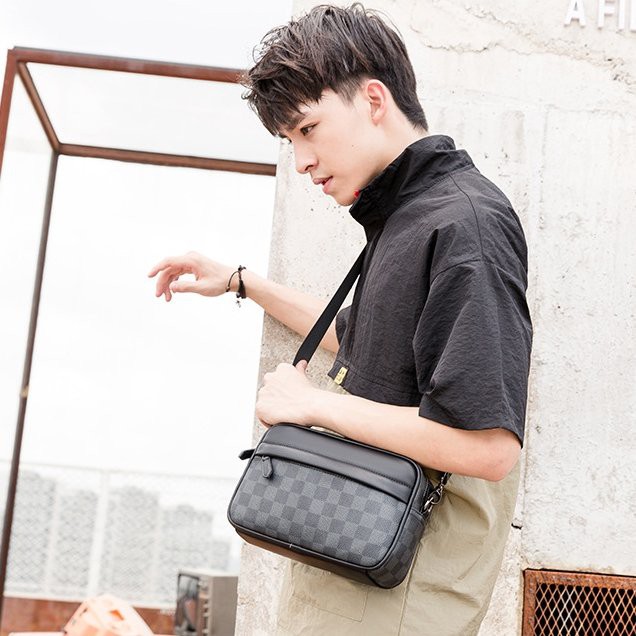 Túi đeo chéo 5191 Unisex W2P chất da PU cao cấp chống thấm nước chống bào mòn Ulzzang