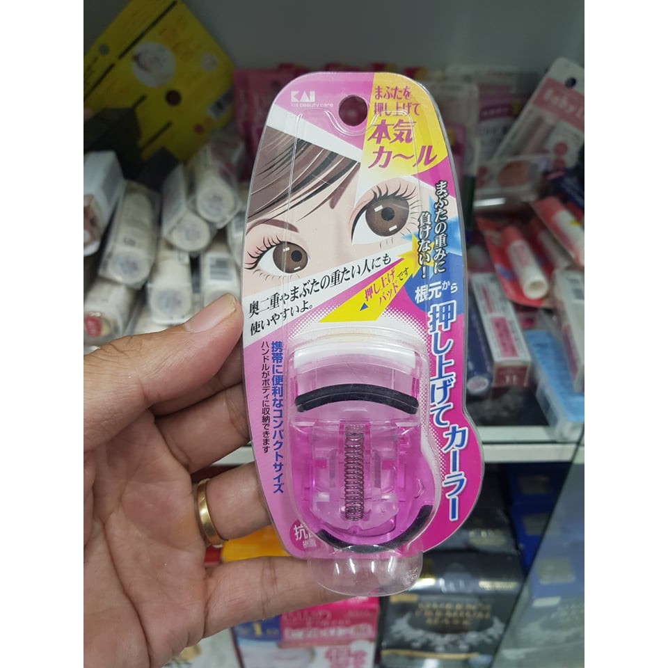 BẤM MI NHỰA KAI GROUP EYELASH CURLER NHẬT BẢN