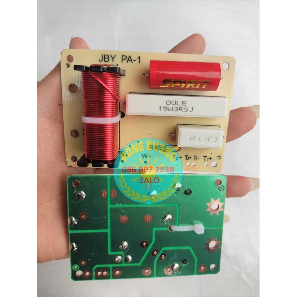 MẠCH PHÂN TẦN 3 LOA JBY PA1 - 1 BASS VÀ  2 HOẶC 4 TRÉP- HÀNG NHẬP KHẨU