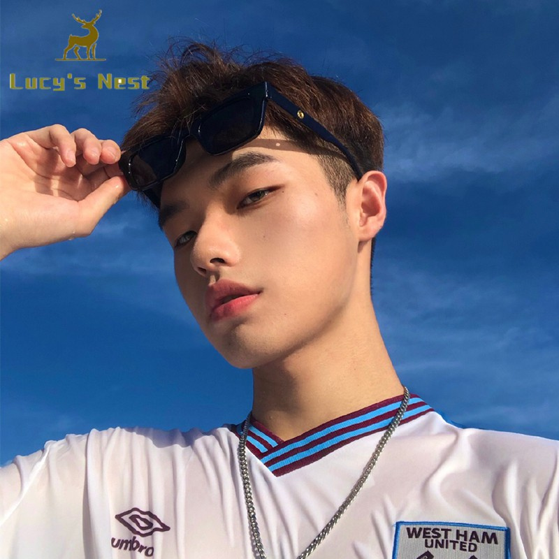 ✿✿✿ Kính râm gọng hình chữ nhật phong cách Hàn Quốc trẻ trung cho nam