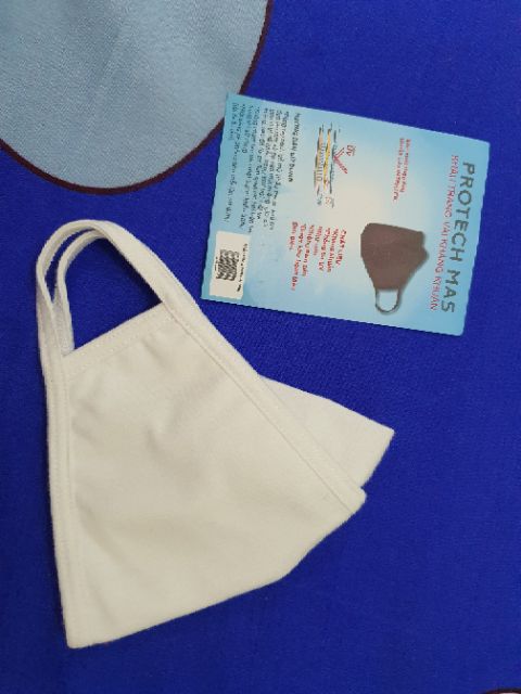 Khẩu trang vải kháng khuẩn 3 lớp PROTECH MASK - Tốt hơn khẩu trang y tế, giặt được nhiều lần | BigBuy360 - bigbuy360.vn