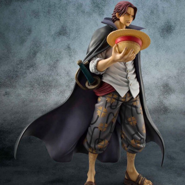 25cm Mô hình Tứ hoàng Shanks tóc đỏ POP One piece