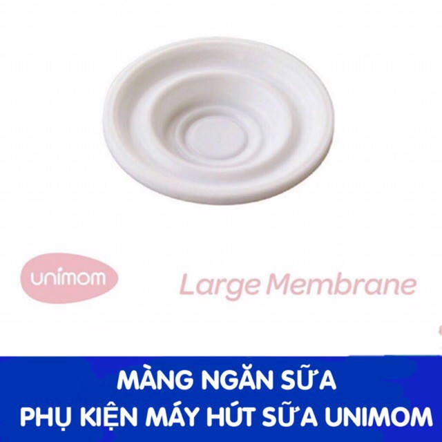 (Made in Korea) 1 - 2 Màng silicone - Phụ kiện máy hút sữa điện đơn Unimom ALLEGRO & điện đôi Unimom FORTE