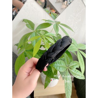 Bờm xước tóc kiểu tết tóc