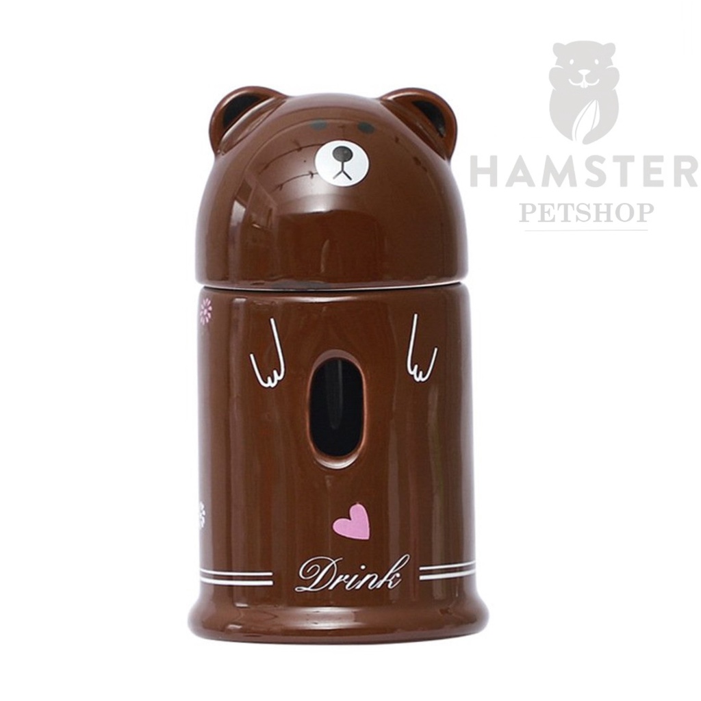 Đế bình sứ hình động vật cho Hamster