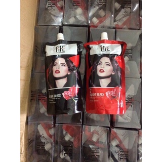 Thuốc Nhuộm Đen Dạng Túi 500ml x2 Không Dính Da Đầu Phủ Bạc Bền