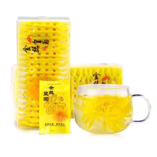 Hộp trà hoa cúc hoàng kim bông tổ 20 bông