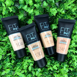 (CÓ SẴN) KEM NỀN MAYBELLINE FIT ME MATTE + PORELESS (UK)