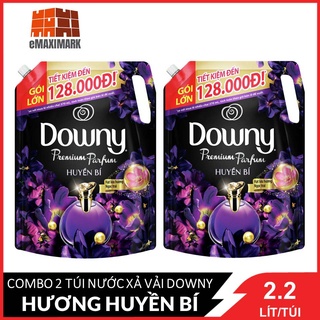 COMBO 2 túi Nước xả vải Downy Huyền bí 2X2.3L