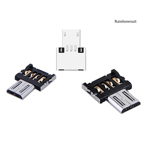 ANDROID Đầu Chuyển Đổi Micro Usb Sang Usb Otg Tiện Dụng