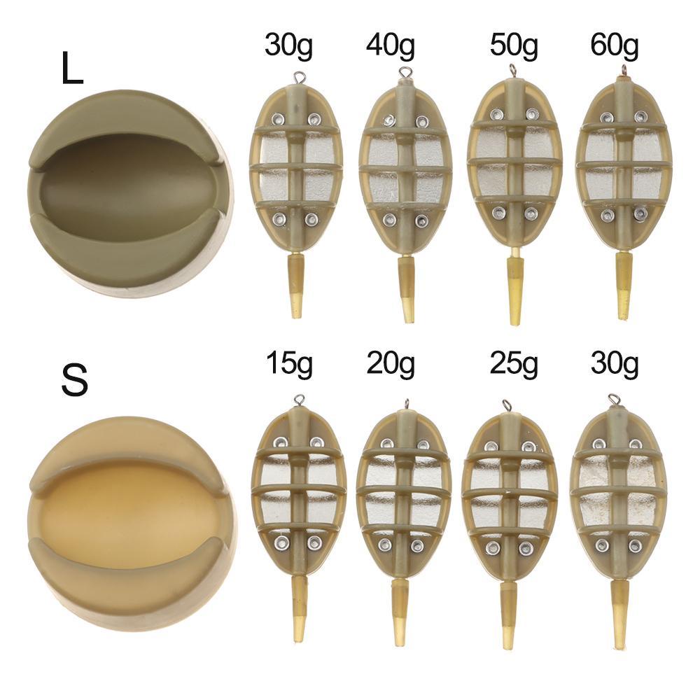 1 Set 4 Dụng Cụ Đựng Mồi Câu Cá Tiện Lợi Giá Đỡ