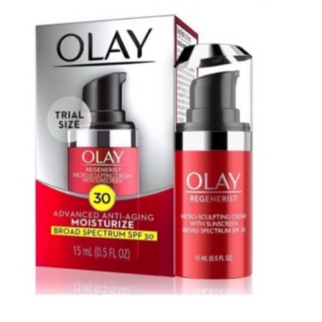 Kem vi dưỡng ban ngày Olay Regenetist Micro-Sculpting Cream spf30 hàng Mỹ 50ml