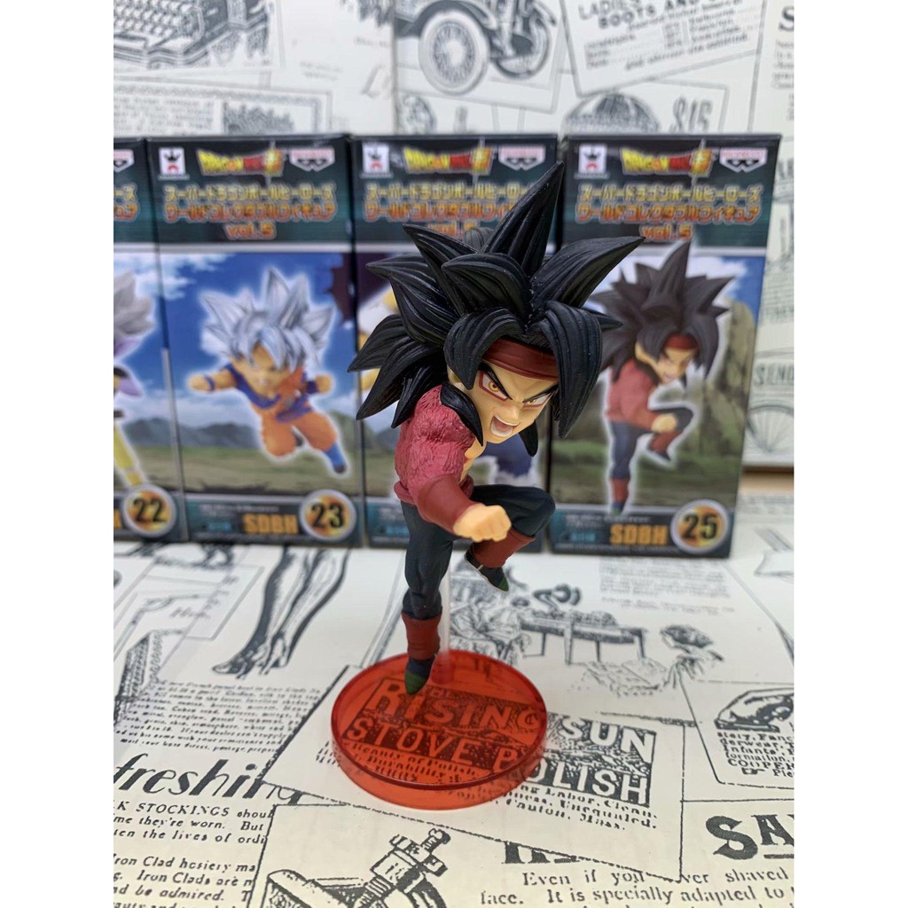 Mô hình Dragon Ball – Figure anime - Siêu ngầu cùng bộ 5 nhân vật Goku Super Hero siêu đẹp