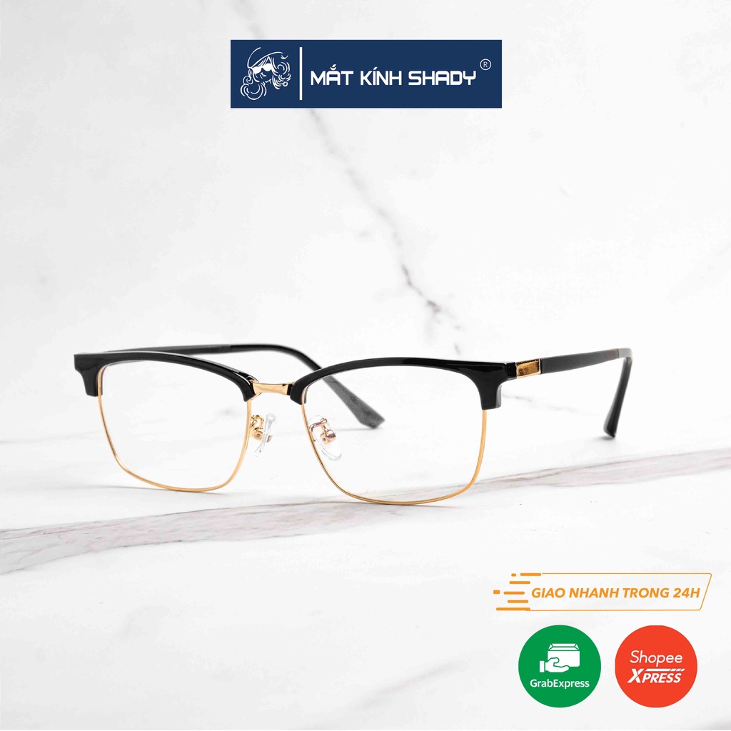 Gọng Kính Cận Hợp Kim Shady Unisex G1931