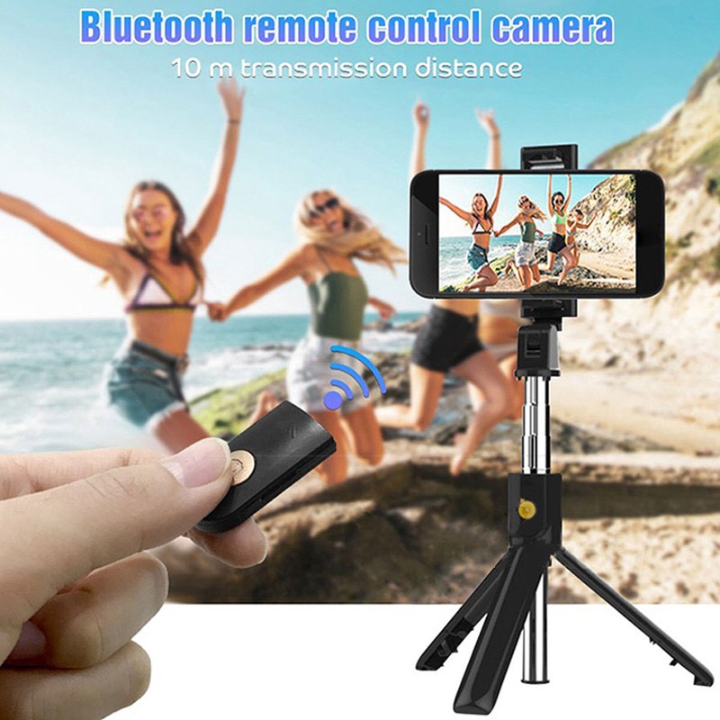 Gậy chụp ảnh, tripod, cây tự sướng kêt nối bluetooth, giá đỡ 3 chân k07 | WebRaoVat - webraovat.net.vn