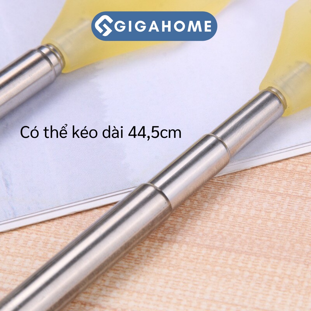 Cây Gãi Lưng Bàn Tay Nhựa GIGAHOME Kéo Dài, Rút Gọn 43cm Siêu Hot 8426