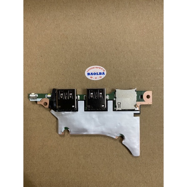Board công tắc, cổng usb và thẻ nhớ laptop LENOVO YOGA SLIM 7-14IIL05 LAPTOP (IDEAPAD) - TYPE 82A1