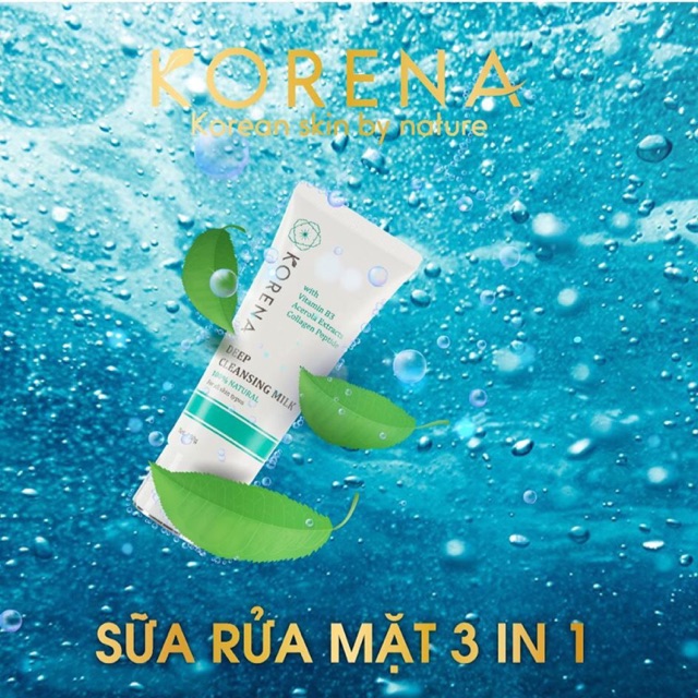 Sữa rửa mặt DEEP CLEANSING MILK