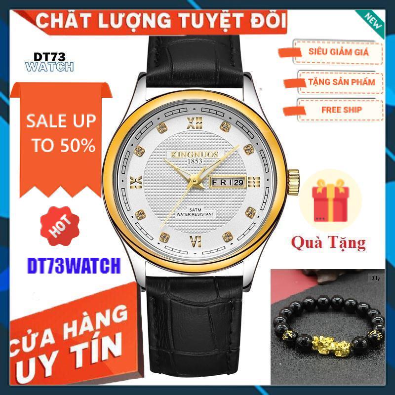 Đồng hồ nam KINGNUOS K188a dây thép không gỉ cao cấp,chống nước,chống xước,BH 12 tháng,1 đổi 1 30 ngày